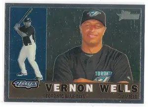 2009 Topps Heritage Chrome #C61 Vernon Wells (0480/1960)