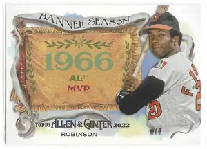 2022 Allen & Ginter Banner Season #BS-16 Frank Robinson