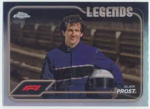 2024 Topps Chrome Formula 1 - Alain Prost #200 F1 Legends Refractor Parallel