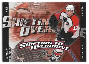 2002-03 MVP Shifting To Overdrive #SO11 Simon Gagne