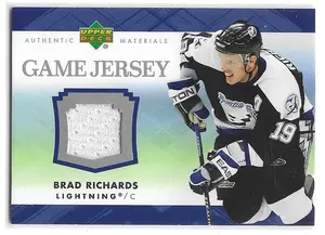 2007-08 Upper Deck Game Jersey #J-RI Brad Richards