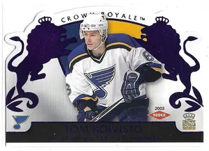 2002-03 Crown Royale Purple #134 Tom Koivisto RC (583/799)