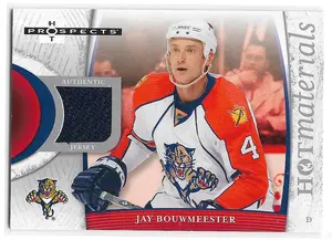 2007-08 Hot Prospects Hot Materials #HM-JB Jay Bouwmeester