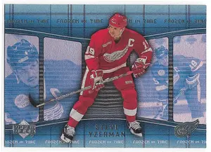 2000-01 Upper Deck Frozen In Time #FT4 Steve Yzerman
