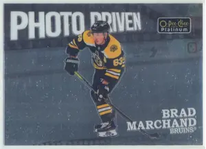 2022-23 O-PEE-CHEE PLATINUM - BRAD MARCHAND #PD-6 PHOTO DRIVEN