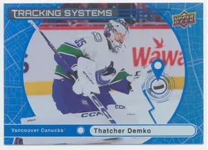 2025-26 UPPER DECK - THATCHER DEMKO #TS-10 TRACKING SYSTEMS