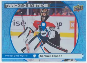 2025-26 UPPER DECK - SAMUEL ERSSON #TS-18 TRACKING SYSTEMS