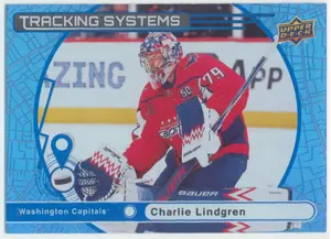 2025-26 UPPER DECK - CHARLIE LINDGREN #TS-27 TRACKING SYSTEMS