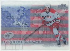 2015-16 UPPER DECK ICE - NOAH HANIFIN #GI-NH GLOBAL IMPACT