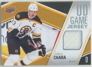 2011-12 UPPER DECK - ZDENO CHARA #GJ-ZC UD GAME JERSEY