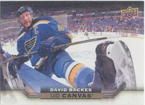 2015-16 UPPER DECK - DAVID BACKES #C75 UD CANVAS