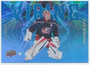 2025-26 UPPER DECK - ELVIS MERZLIKINS #VB-28 VIBING