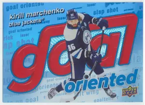 2025-26 UPPER DECK - KIRILL MARCHENKO #GO-3 GOAL ORIENTED