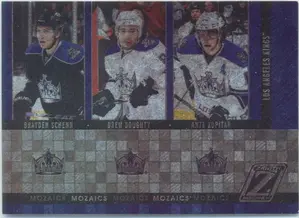 2010-11 ZENITH - BRAYDEN SCHENN/DREW DOUGHTY/ANZE KOPITAR #10 MOZAICS
