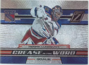 2010-11 ZENITH - HENRIK LUNDQVIST #8 CREASE IS THE WORD