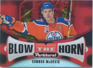 2017-18 PARKHURST - CONNOR McDAVID #BH-1 BLOW THE HORN