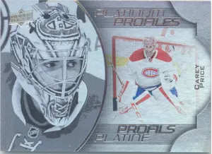 2016-17 TIM HORTONS - CAREY PRICE #PP-7 PLATINUM PROFILES