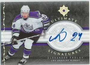 2006-07 ULTIMATE - ALEXANDER FROLOV #US-AF SIGNATURES