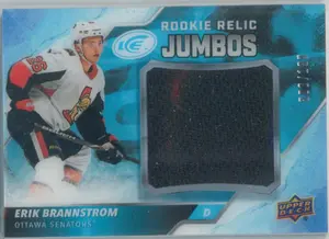 2019-20 ICE - ERIK BRANNSTROM #RRJ-EB ROOKIE RELIC JUMBOS 3/199