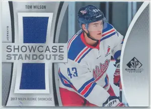 2019-20 SP GAME USED - TOM WILSON #SS-TW SHOWCASE STANDOUTS