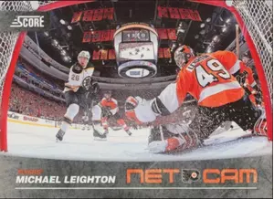 2010-11 SCORE - MICHAEL LEIGHTON #13 NET CAM