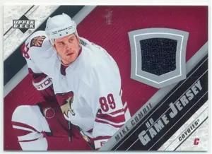 2005-06 UPPER DECK - MIKE COMRIE #J2-CM GAME JERSEY