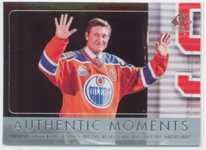 2016-17 SP AUTHENTIC - WAYNE GRETZKY #115 AUTHENTIC MOMENTS