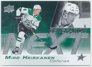 2019-20 UPPER DECK - MIRO HEISKANEN #GN-15 GENERATION NEXT