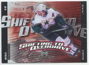 2002-03 MVP - MIKE MODANO #SO7 SHIFTING TO OVERDRIVE