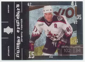 2000-01 UPPER DECK - JEREMY ROENICK #NC6 NUMBER CRUNCHERS