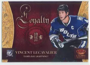 2010-11 CROWN ROYALE - VINCENT LECAVALIER #VL LOYALTY 120/250