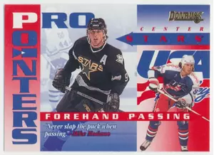 1995-96 DONRUSS - MIKE MODANO #8 PRO POINTERS
