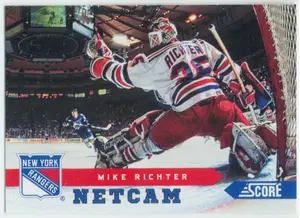 2013-14 SCORE - MIKE RICHTER #NC-19 NET CAM