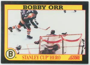 1991-92 SCORE - BOBBY ORR STANLEY CUP HERO #NNO⚠️