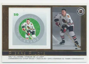 2005 CANADA POST - PIERRE PILOTE #34 NHL ALL-STARS