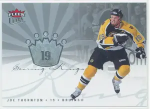 2005-06 FLEER ULTRA - JOE THORNTON #SK3 SCORING KINGS
