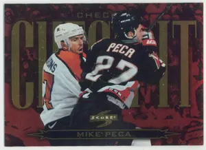 1997-98 SCORE - MIKE PECA #14 CHECK-IT