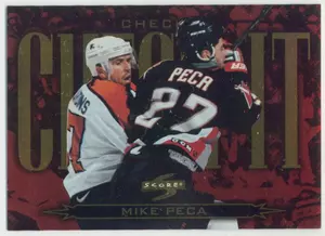 1997-98 SCORE - MIKE PECA #14 CHECK-IT