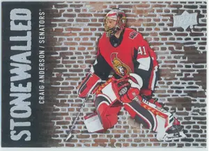 2018-19 UPPER DECK - CRAIG ANDERSON #SW-38 STONEWALLED