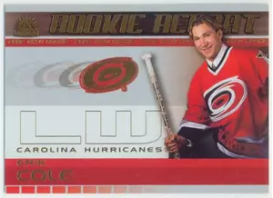 2001-02 ADRENALINE - ERIK COLE #4 ROOKIE REPORT