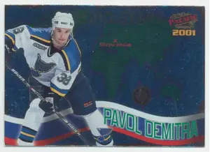 2000-01 PACIFIC - PAVOL DEMITRA #7 EURO-STARS