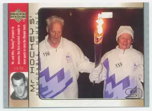 2003-04 UPPER DECK - GORDIE HOWE #GH28 MR. HOCKEY'S MEMORABLE MOMENTS