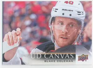 2018-19 UPPER DECK - BLAKE COLEMAN #C52 CANVAS