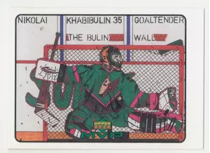 1999-00 MVP - NIKOLAI KHABIBULIN #W26 DRAW YOUR OWN CARD