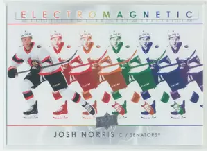 2021-22 UPPER DECK - JOSH NORRIS #EM-14 ELECTROMAGNETIC