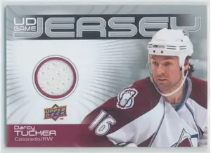 2010-11 UPPER DECK - DARCY TUCKER #GJ-DT GAME JERSEY