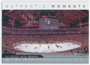 2017-18 SP AUTHENTIC - DETROIT RED WINGS #113 AUTHENTIC MOMENTS