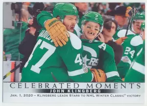 2020-21 SP AUTHENTIC - JOHN KLINGBERG #101 CELEBRATED MOMENTS