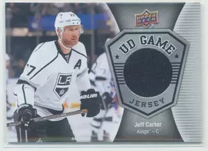 2016-17 UPPER DECK - JEFF CARTER #GJ-JC GAME JERSEY