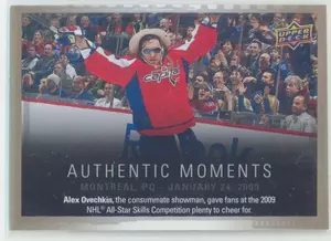 2015-16 SP AUTHENTIC - ALEX OVECHKIN #APRIL-1 ALL-STAR SKILLS AUTHENTIC MOMENTS⚠️